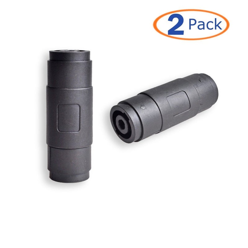 CESS Speaker/Amp Speakon Compatible Female to Female Connector - Audio Speaker Jack Twist Lock 4 Pole - for NL4MP, NL4MPR, NL4FC, NL4FX, NLT4X, NL2FC, NL4 Series - (jcx) (2 Pack) - Image 5